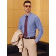 thumbnail image 3 of sogami Mens Oxford Button Up Shirt Casual Long Sleeve Cotton Dress Shirt For Men, 3 of 5