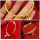 thumbnail image 3 of Girls Bracelet Dream Catcher Bracelet for Teen Girls Valentine's Day Golden Zinc Alloy Elegant Decoration 2Pack, 3 of 5