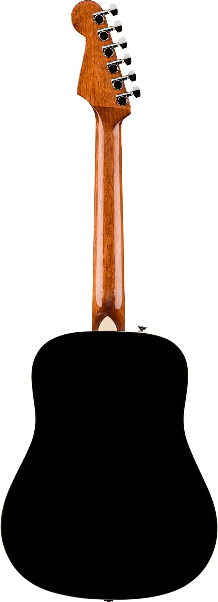Fender California Standard Redondo Mini Acoustic Guitar - Black Bundle with Gig Bag, Hard Case, Tuner, Strings, Strap, String Winder, Picks, and Austin Bazaar Instructional DVD