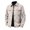 White, variant on Men's Faux Suede Western Jacket Snap Button Front Spread Collar Long Sleeve Chest Flap Pockets Fall Winter Outerwear