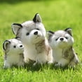 thumbnail image 1 of Gwong Juguete Lindo perro husky perrito suave peluche muñeca juguete durmiendo regalo de los niños decoración del hogar Gwong 30006578, 1 of 7