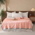 thumbnail image 6 of Deeceymbur Washable Solid Color Summer Quilt Lightweight Comforter Breathable Bedding for Dorm 59x78 Inch, 6 of 6