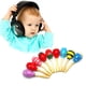 thumbnail image 1 of Sonajero Musical de madera para bebés y niños juguete colorido con Tmvgtek sonido y música, 1 of 6