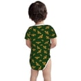 thumbnail image 3 of Yiaed Hohey Bee Print Infant Climbing Short Sleeve Onesie One-Piece Baby Bodysuit Clothes 0-12 Months -2 Years, 3 of 6