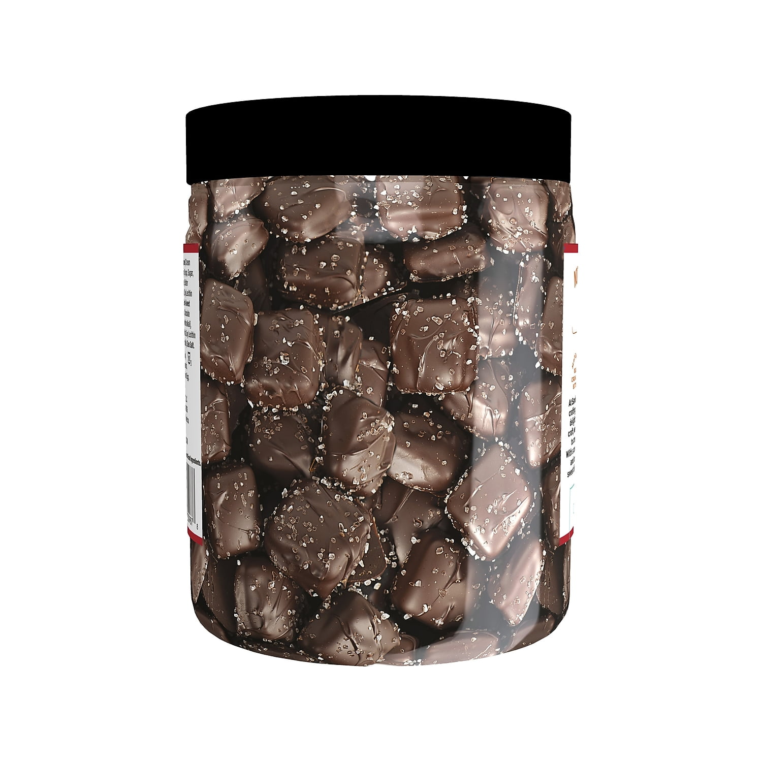 Sanders® Small Batch Wonders Dark Chocolate Sea Salt Caramels, 18 oz Tub