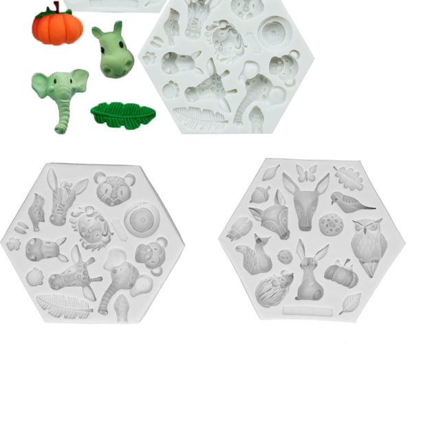 Molde Para Hornear, Molde Para Fondant, Utensilios De Cocina, Herramienta De Decoración De Pasteles Para Pastel De Azúcar, Para Hacer Jabón Para Fiestas De Cumpleaños, Vela De