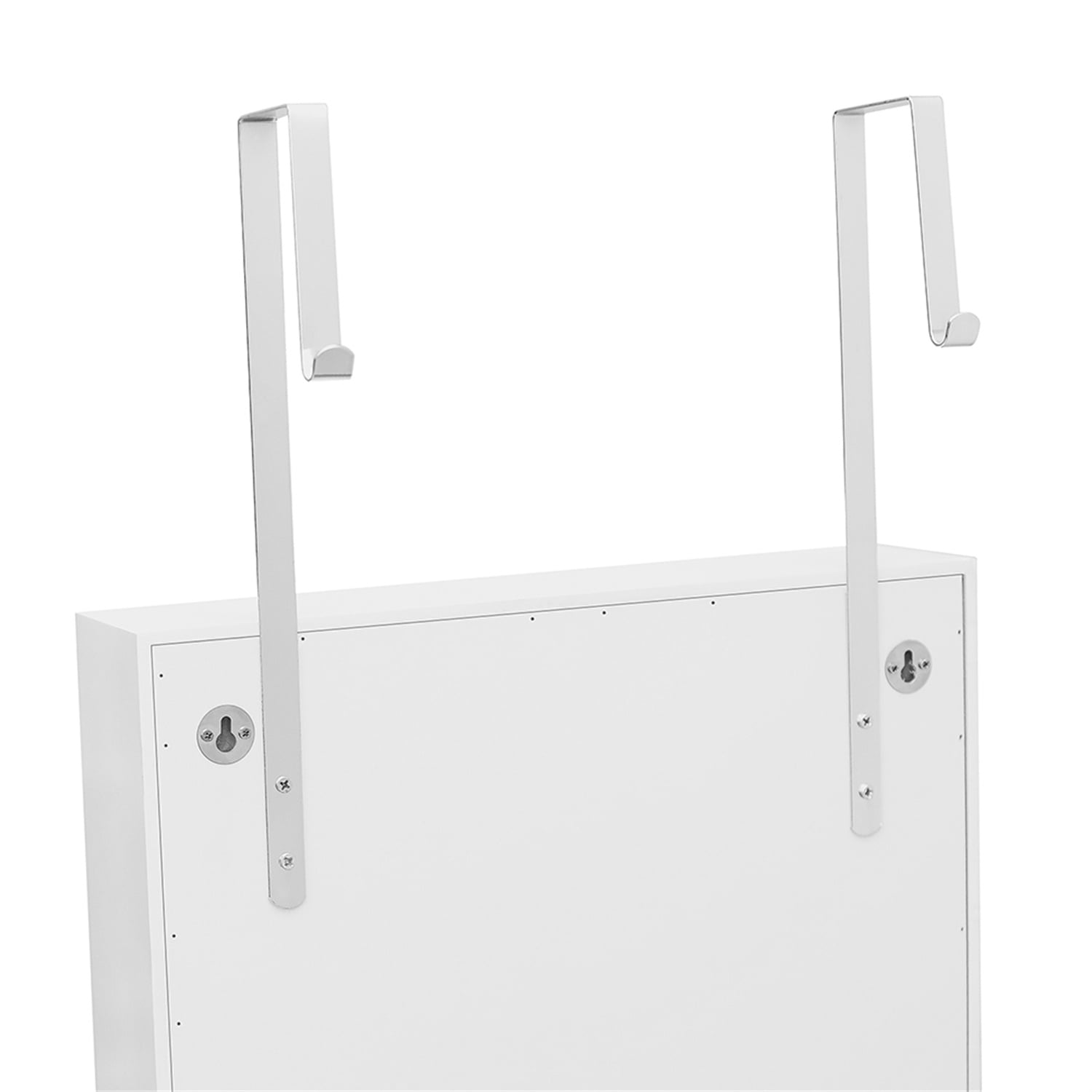 Kadyn Jewelry Cabinet, Mirrored Jewelry Organizer Storage Box, Makeup Organizer for Women, Jewelry Holder, White Kadyn Jewelry Cabinet, Mirrored Jewelry Organizer Storage Box, Makeup Organizer for Women, Jewelry Holder, White