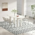 thumbnail image 5 of Jamfeel Area Rugs Vintage Geometric Printed Washable Rug Comfy Soft Non Slip Low Pile Carpet for Living Room, Kitchen, Office 8'x10' Beige, 5 of 6