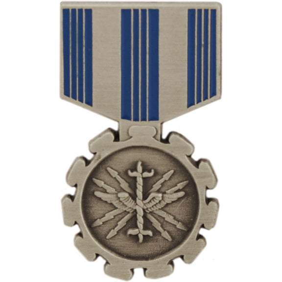 Eagle Emblems P15309 Pin - Medal, USAF Achievement - 1.181 in.