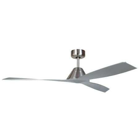 Bali1 Bn 3 Blade Ceiling Fan In Brushed Nickel Finish Walmart Com