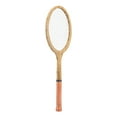 thumbnail image 1 of Wood Tennis Racquet, Wooden Tennis Racket Collection Decor  for Living Room, 1 of 8