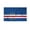 Cape Verde 3x5 ft Nylon Flag, variant on AGAS Small Cape Verde National Flag 4x6 inch - 11 inch Plastic Pole Polyester Fabric Stitched Edges Cape Verdean Flags Hand Held Mini Small Stick Flags