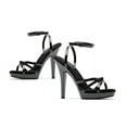 thumbnail image 3 of Ellie Shoes E-M-Gigi 5" Heel Strappy Sandal 11 / Black, 3 of 3