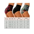 thumbnail image 3 of SAYOO Women's High Waist Bikini Tankini Bottoms Swim Briefs Swimwear Pants Plus Size, 3 of 8