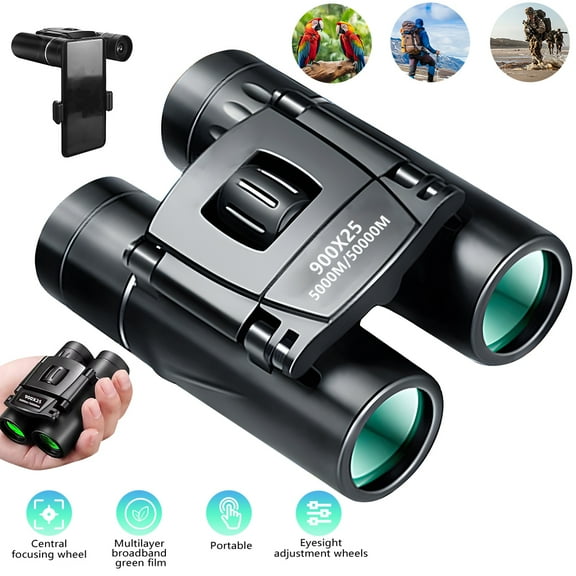 Welan 8x21 Binoculars for Adults Kids,Waterproof Folding Compact Lightweight Small Binoculars for Bird Watching Outdoor Hiking Travel Concerts Theater