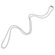 thumbnail image 5 of Colgante de Collar de Cadena de Eslabones de acero inoxidable Plateado Para Hombres 60cm, 5 of 5