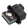 thumbnail image 1 of Resistor del motor del ventilador HVAC Unique Bargains para Ford Explorer 1998-2001 para Ford Ranger 2000-2001 Metal ABS No.XL2Z19E624AA Tono plateado, 1 of 6