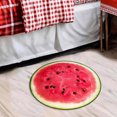 thumbnail image 3 of Fruit Diatomaceous Earth Living Room Carpet Bedroom Rocking Carpet Polyester Non Slip Wear Resistant Water Absorbent 40x40cm 60x60cm for Bathroom Kitchen, 3 of 4