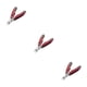 thumbnail image 2 of Guardurnaity Nail Art Nipper Acero inoxidable Pedicura Cuidado Anti-salpicaduras Recorte portátil Profesional Bolsillo Mano Alicates Rojo Type1 NO1, 2 of 6