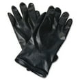 thumbnail image 2 of NORTH 11" Unsupported Butyl Gloves Chemical Protection - 10 Size Number - Butyl - Black - Water Resistant, Durable, Chemical Resistant, Ketone Resistant, Rolled Beaded Cuff, Comfortable, Abrasion Resi, 2 of 2