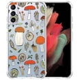thumbnail image 1 of Wild Mushroom Collage Clear Case for Samsung Galaxy S23,Aesthetic Art Design Case for Men Women,Unique Trendy Transparent TPU Bumper Case Cover, 1 of 5