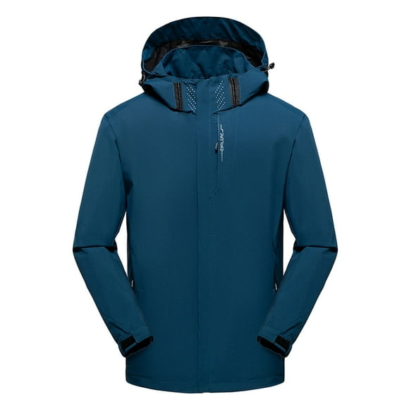 Cameland Men's Thin Windbreaker Slim Fitting Zipper Pocket Sun Protection Suit Outdoor Charging Jacket Coat
