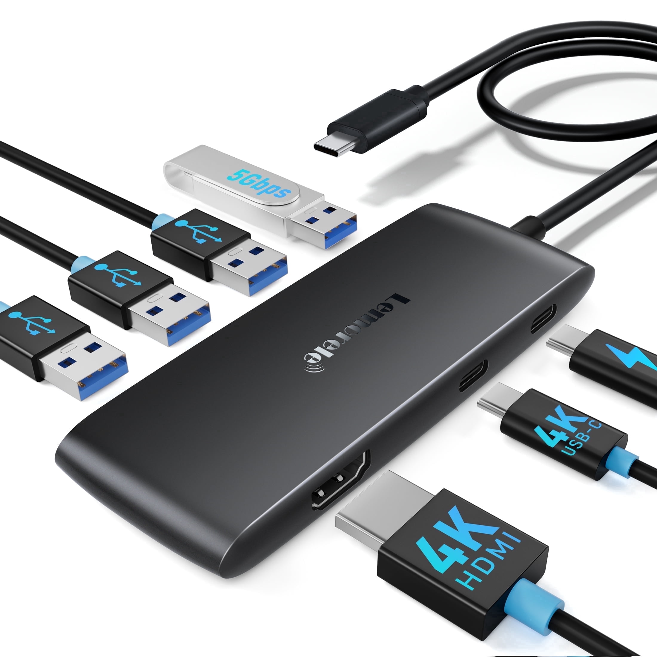 Anker USB C Hub, 11-in-1 Docking Station, Dual Monitor, 85W Power