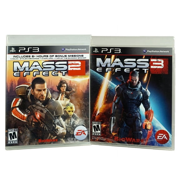 Mass Effect - Two PS3 Game Set - Mass Effect 2   Mass Effect 3 - For Playstation 3