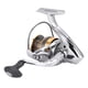thumbnail image 2 of Carrete de pesca giratorio de fundición ligera y resistente de metal de agua dulce salada (Plata-5000), 2 of 10