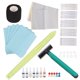 thumbnail image 4 of Bolígrafo tradicional para tatuar Agujas de acero inoxidable Tinta para tatuajes de 7 colores Kit completo de suministros para tatuar manuales Verde, 4 of 10