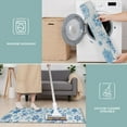 thumbnail image 6 of Blue Christmas Snowflake Pattern Kitchen Rugs Sets Of 3,Kitchen Runner Rugs Non Skid Washable,Decorative Kitchen Floor Mats for Kitchen,Sink,Laundry,17"x30"+ 17"x47" + 17"x59", 6 of 6