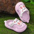 thumbnail image 7 of HCNTES Kids Unisex All-Purpose Slides Soft Non-Slip Sandals for Children Indoor Outdoor Spring Summer Beach Pool Casual(Z01-Purple,5.5), 7 of 7