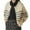 Black, variant on Ediodpoh Women's Autumn Winter Elegant Retro Button Loose Striped Knitted Womens Cardigan Jacket Sweater Black