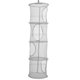 thumbnail image 3 of Kids Toy Storage Rack Hanging Basket Organizer - 4 Tier Mesh Foldable Blue, 3 of 5