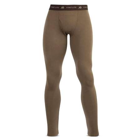 First Lite Men s Kiln Long John Base Layer Breathable Moisture-Wicking Fabric Dry Earth Color (MBKLJDE)