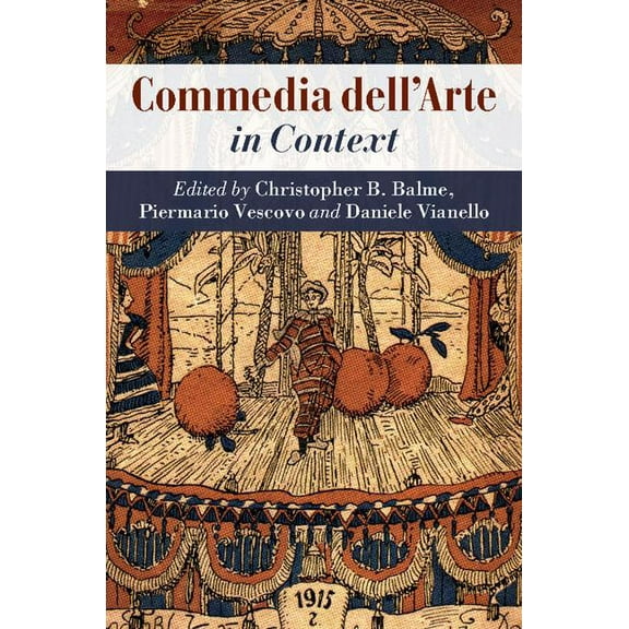 Literature in Context Commedia Dell'arte in Context, (Hardcover)