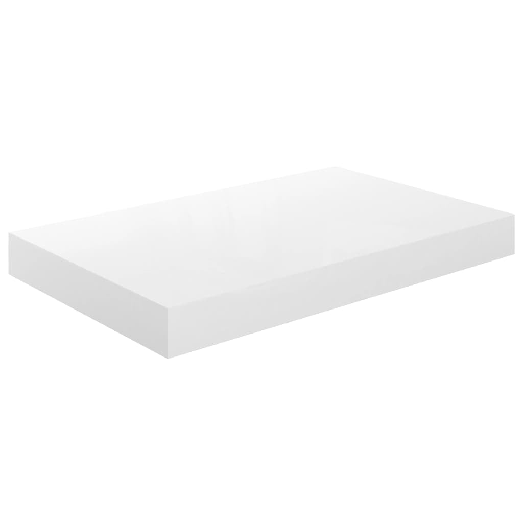 vidaXL Wall Shelf Black Honeycomb MDF, Metal Small Wall mounting