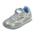 thumbnail image 2 of Cethrio Boys Sneakers, Casual Running Breathable Non-slip Boys' Shoes Silver Size 11（Little Kids), 2 of 5