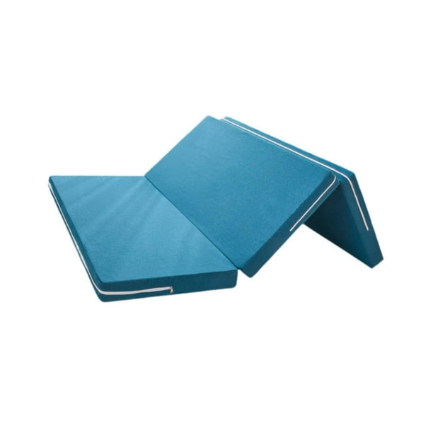 Colchón de suelo plegable para cama de invitados, cubierta extraíble, Tatami, estera de cama, colchón plegable para muebles de dormitorio, Camping, 60 cm de ancho