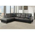 thumbnail image 2 of Star Home Living Corp Timmy Fabric Left Facing Sectional in Taupe Gray, 2 of 2