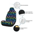thumbnail image 6 of Pofeuu Retro Bright Pineapple Print Automotive Car Seat Covers Flat Cloth Full Set Seat Covers,Car Seat Covers front seats for Cars Trucks and SUVs-2 PCS, 6 of 9