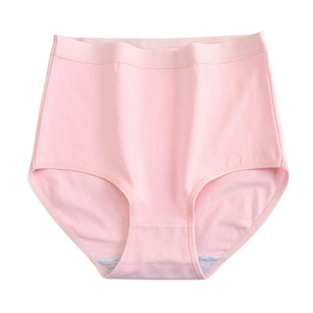 Under 10  Women s Breathable Briefs  Mid-rise  Solid Color  Leisure  Comfort Fit  Underwear  Daily Wear  Seamless  Stretchy  Seamless Seamless  Womens Plus Size Summer Tops | Pink 3XL  Sopatenor