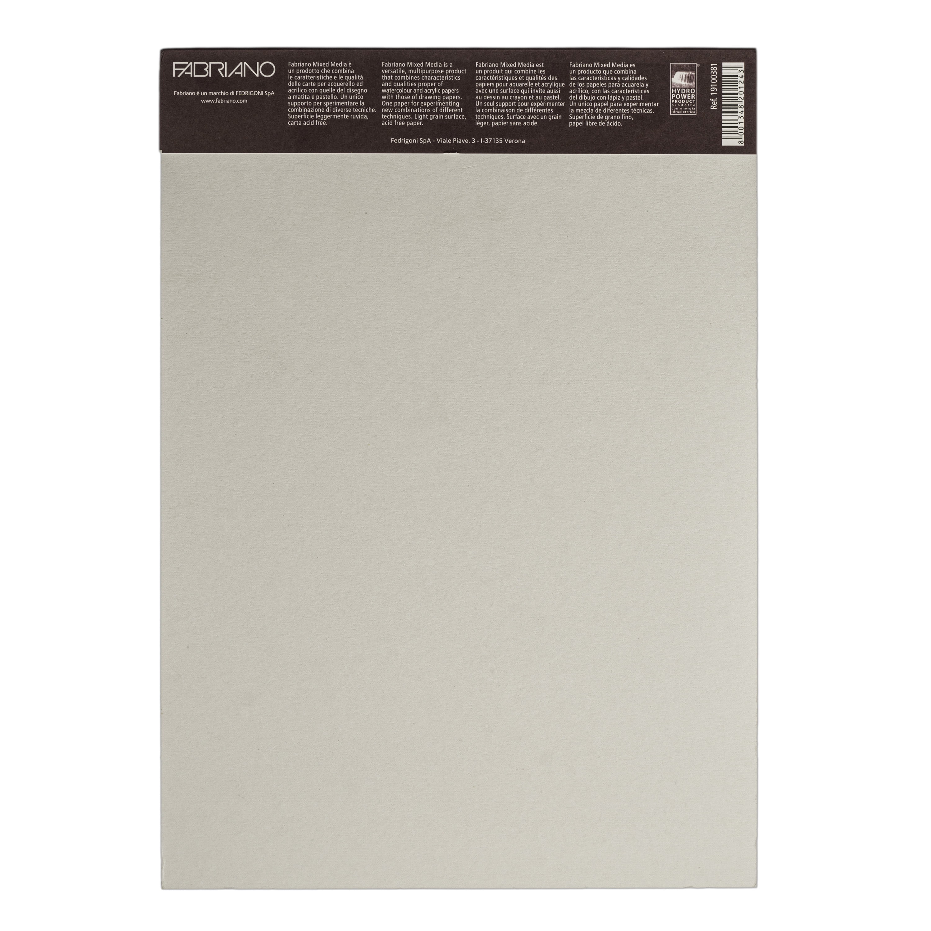 Art Paper By Favini - Marker White (Dry Technique) - 12X18 Semi-Translucent  Paper - 18Lb Text (70Gsm) - 200 Pk [Dd]