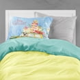 thumbnail image 2 of Merry Christmas Pug Fabric Standard Pillowcase, 2 of 2