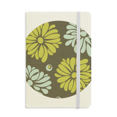 thumbnail image 1 of Fleur Jaune Chrysanthème Fleur Carnet Officiel Tissu Couverture Rigide Journal Journal Classique, 1 of 3