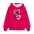 thumbnail image 2 of bbymog Kids Sweatshirts with Pocket Girls Fashion Long Sleeve Teen Girl Clothes Graphic Casual Hoodie Sweatshirt Fall Winter Girl Tops, 2 of 5