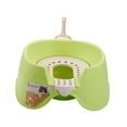 thumbnail image 2 of oshhnii Cat Litter Basin Cat Sandbox Kitten Potty Toilet Bedpan Open Top Pet Litter Tray Green, 2 of 9