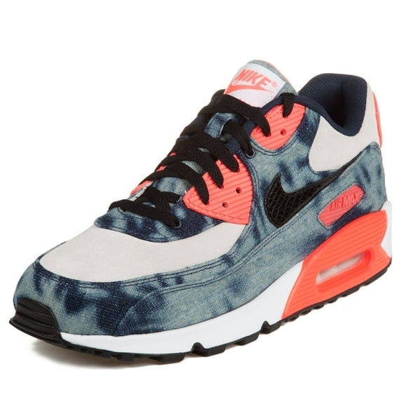 Nike Mens Air Max 90 Denim QS Midnight Navy/Black-White 700875-400