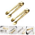 thumbnail image 4 of OUNONA Set of 2 Stainless Steel Sugar Tongs with Ergonomic Grip and Smooth Glossy Finish for Kitchen and Home Use, 4 of 8