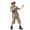 R/786Khaki, variant on Vividxx Boys Girls Kids Jungle Occupational Party Halloween Party Performance 4 10 Years Old Solid Color Toddler O-Neck Trendy Outfits Sets